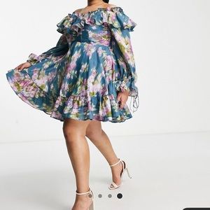 Asos curve Bardot dress